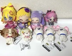 キミとアイドルプリキュア♪コロッとまんまるプリフェイスぬいぐるみ等　まとめ売り