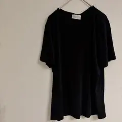 ⭐️5147 JACLYN SMITH 黒 半袖 Tシャツ カットソー L
