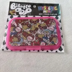 HYSTERIC MINI WET TISSUE FLIP LID ピンク