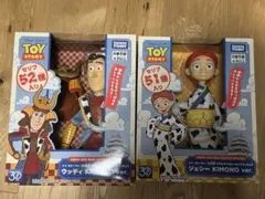 トイストーリー〉リアルサイズトーキングフィギュア ウッディ&ジェシー