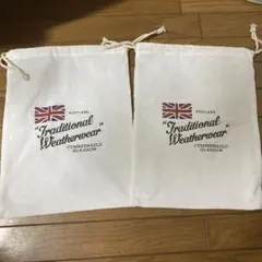 TraditionalWeatherwear 布製巾着　2枚
