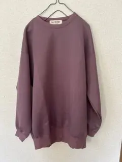 Ray BEAMS パープル スウェット