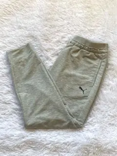 PUMA プーマ イージーパンツ　ジョガーパンツ　グレー　ウエストゴム　M