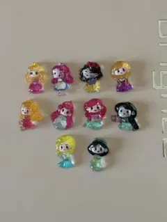 ディズニープリンセスネイルパーツ20個