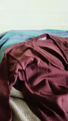 vintage アクリルカーディガン90s 80s7 70s 早い者勝ち