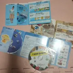 こどもちゃれんじ　すてっぷ　イングリッシュ　英語DVD　４枚