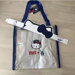 ドジャース クリアバッグ ポシェット スタジアム購入 新品 ハロー