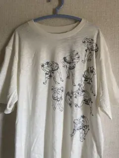 相撲イラスト Tシャツ アイボリー