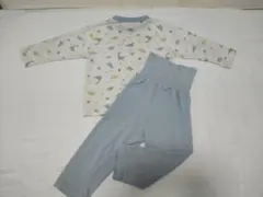 西松屋 恐竜柄 パジャマ 長袖 腹巻付き 80
