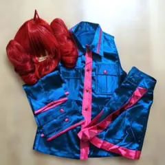 重音テト ボーカロイド コスプレ衣装 ウィッグ付きのサムネイル