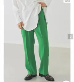 【B:MING by BEAMS】サテンイージースラックスのサムネイル