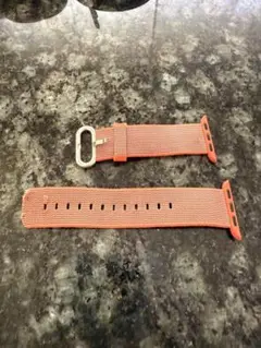 オレンジ ナイロン Apple Watch純正バンド 41mm