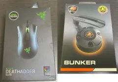 RAZER DEATHADDER ELITE & COUGAR マウスバンジー