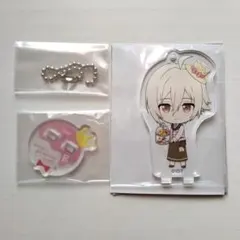 アイナナ　アニカフェ　王様プリンカフェVer.　スタンド付きアクキー　九条天