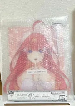 一番くじ　五等分の花嫁　Ｅ賞　バストアップアクリルボード　中野五月　原作イラスト