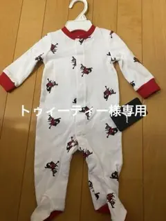 ジョーダン Jordan ナイキ Nike 足付きロンパース カバーオール