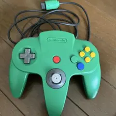 NINTENDO64 コントローラー グリーン 本体