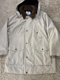 J.PRESS ハンティングジャケット コーデュロイ襟 チェック　サイズL