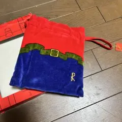 ロベルタディカメリーノ　コーデュロイ　巾着　ポーチ　箱入り新品未使用
