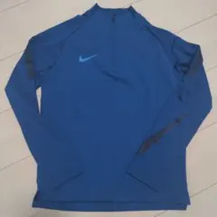 Nike 青 ジップアップ 長袖ウェア 150