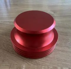 アルミ製レコードスタビライザー 赤