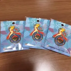 ポケモンセンター　金沢　限定　ミロカロスロゴピンズ　3個セット