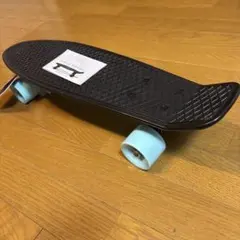 Penny スケートボード 黒/水色
