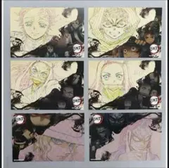 鬼滅の刃　竈門炭治郎 立志編 浅草編A 過去ランチョンマット柄ポストカードセット