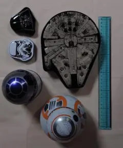 スターウォーズ R2-D2 BB-8 ミレニアムファルコン ハンソロ 空き缶