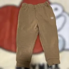 ベビードール　裏起毛　ズボン　ベージュ　90