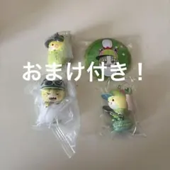 カラフルピーチ　おねむたん　缶バッチ　キーホルダー