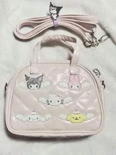 サンリオ　夢みるエンジェル　ポシェット　キルティング