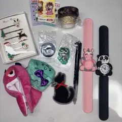 ブローチ ぬいぐるみ用コスチューム ヘアピン マスキングテープ まとめ売り