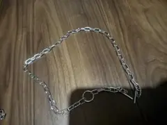マンテル チェーンネックレス シルバー