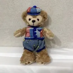 ディズニーシー15周年　ダッフィー　ぬいぐるみバッチ