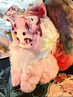 幻想生物魔法学院 ニャニャリュ 甘い悪魔 トトリュ ピンク ぬいぐるみ