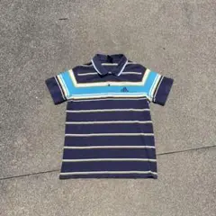 00s adidas ポロシャツ vintage y2k 柄 M