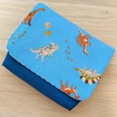マチ付き移動ポケット　男の子　恐竜⑱