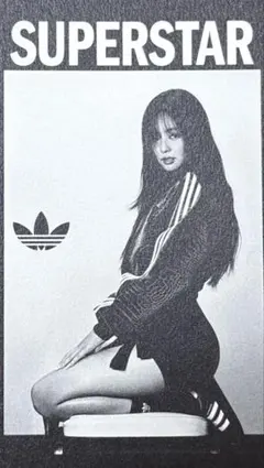 【非売品】adidas SUPERSTAR JENNIE フライヤー 原宿店限定