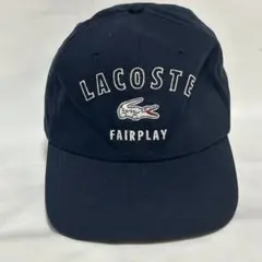LACOSTE ラコステ キャップ ロゴ刺繍 58cm 日本製