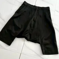 【美品✨希少】コムデギャルソン シルク 変形 サルエルパンツ AD2012 黒のサムネイル