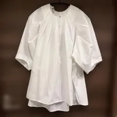 極美品】ENFOLD WAVE SHIRRING ノースリーブ ホワイト 38 - メルカリ
