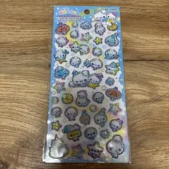 正規品 ぷくぷくあわわちゃん　キャンディグリッターステッカー　シール