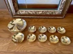 24KGP 金杯 金盃 金メッキ 干支 鳳凰 菊花紋等 50点 約4.3kg - メルカリ