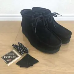 【極美品】クラークス モカシン ワラビー ゴアテックス 25.5 US8.5