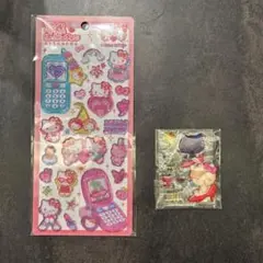 平成はっぴーフォン キティちゃん シールセット ⚠️おまけ付き⚠️