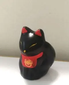キツネ　陶器　置物