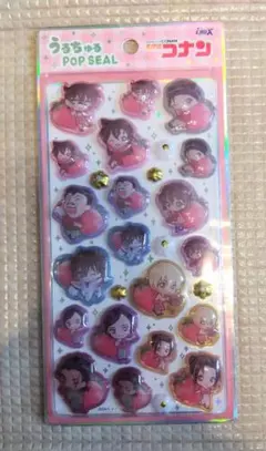うるちゅるポップシール 名探偵コナン　いちご狩り　新品未使用品