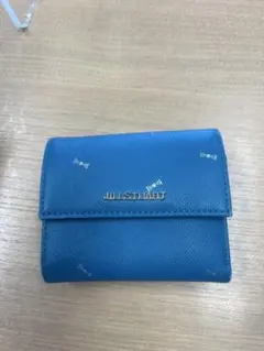 JILLSTUART 三つ折り財布 ブルー リボン柄のサムネイル
