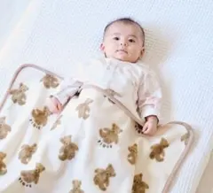 ジェラートピケ　ミニフリースブランケット【初めてのひよこクラブ2026冬号付録】